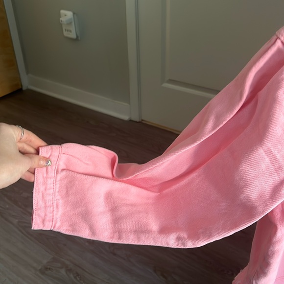 pink lily pink jean jacket - Picture 7 of 9